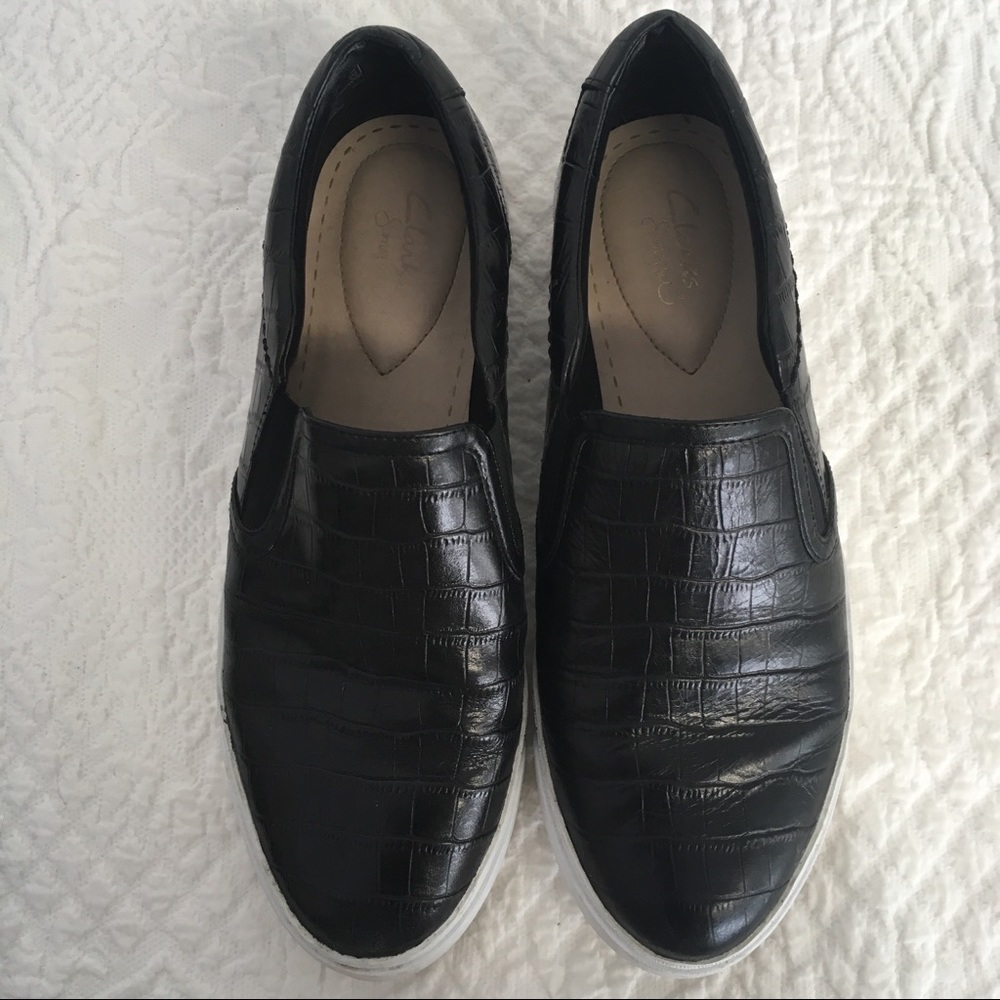 Clarks shoes.